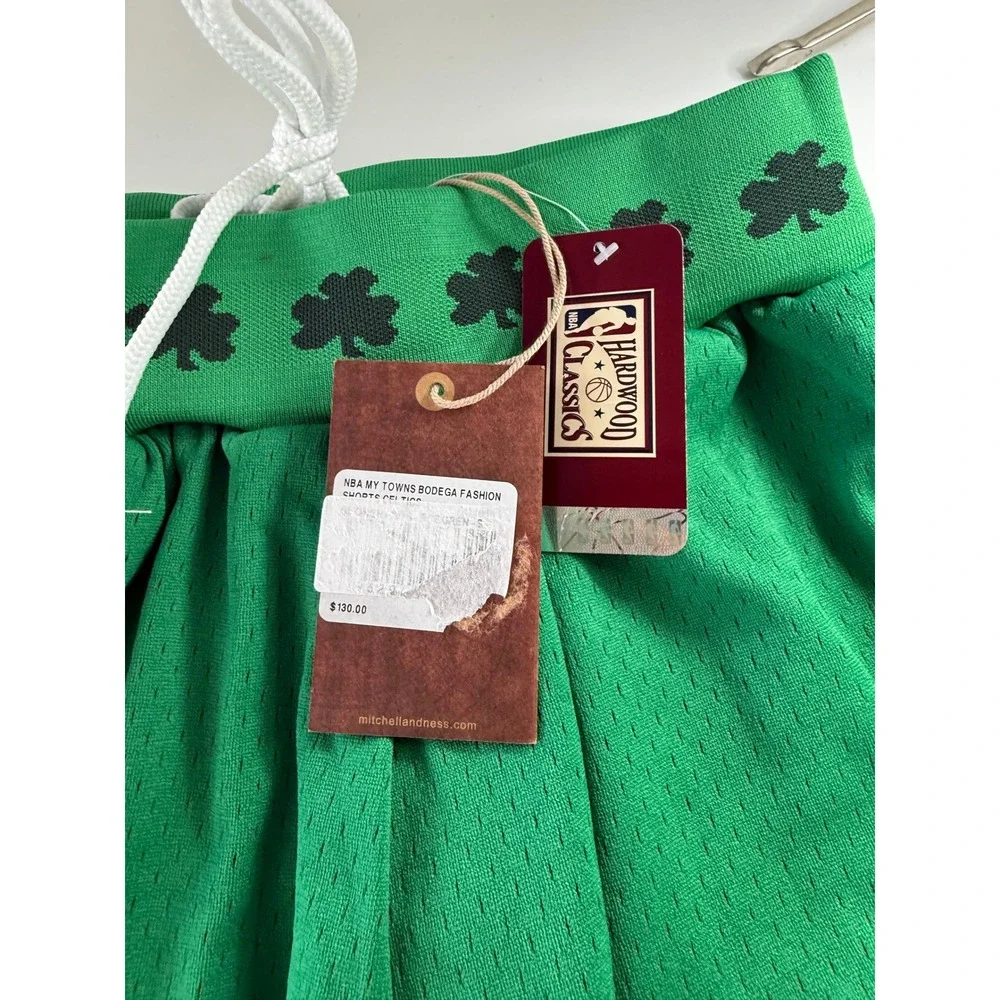 Mitchell & Ness NBA Boston Celtics 06 Stitched Shorts Mens MSRP 130 Small NEW‎